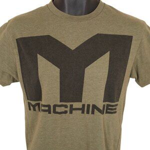 MTS Nutrition T Shirt Mens Size Small Green Machine Sports Supplements